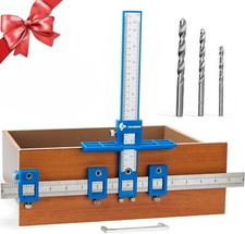 Herrajes de gabinete Jig Punch Localizador Taladro Guía de perforación Guía de clavija para