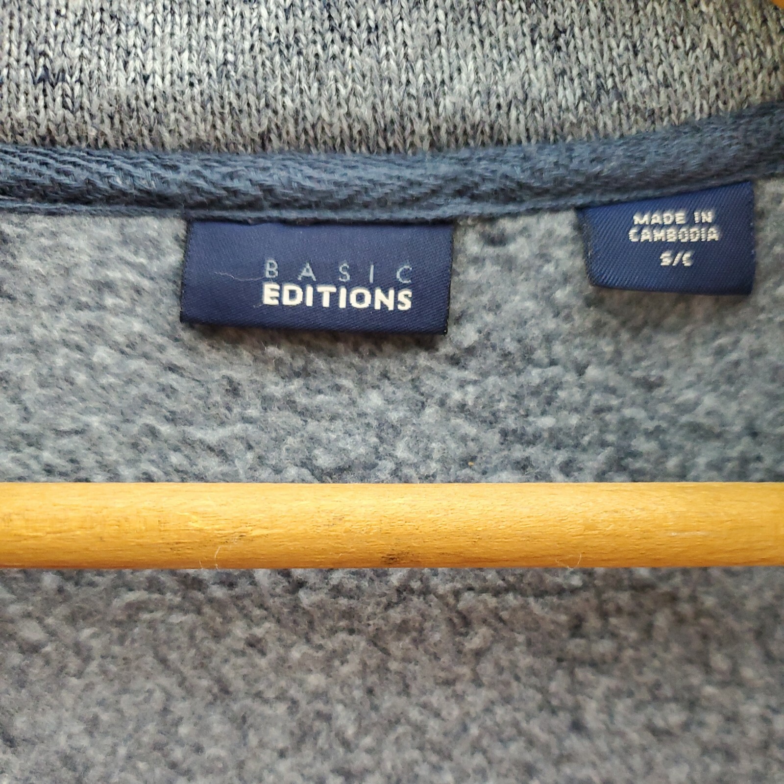 Basic Editions Sweater Jacket Women's Full Zip Si… - image 8