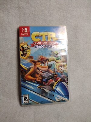 Nintendo Switch Case CTR Crash Test Racing CASE ONLY NO Game