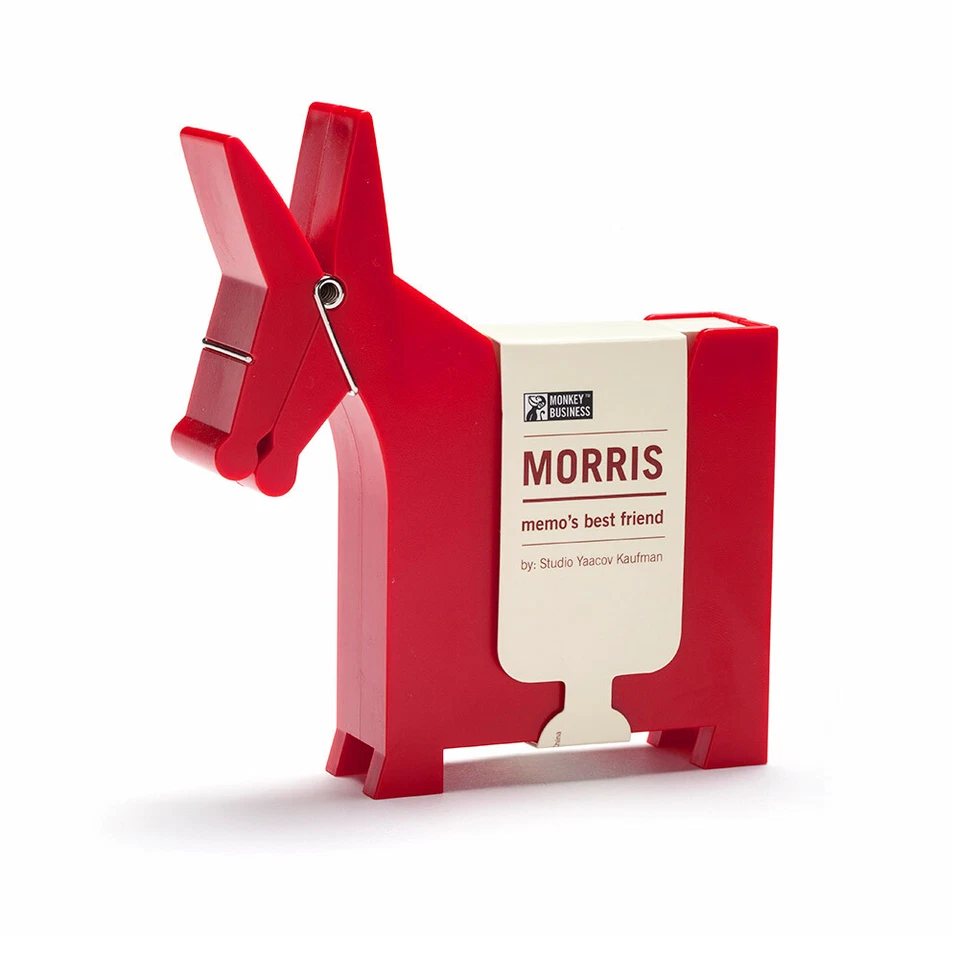 Monkey Business | Morris Notizzettelhalter | Rot - Bild 4 von 4