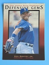 Ken Griffey Jr. 1996 Upper Deck Baseball Defensive Gems Seattle Mariners #150