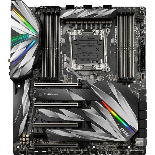 Placa madre PARA MSI MEG X299 CREATION X299 LGA 2066 es compatible con I9-10980XE DDR4 - Imagen 2 de 6