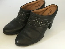 EuroSoft by Sofft 8.5 M Brown Womens 4" Heel Shoes Mules