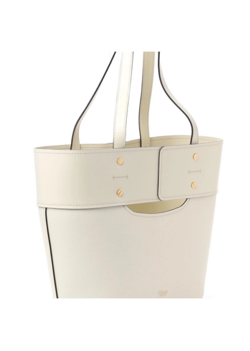 CHLOE Chloe Aby Tote. Natural White New with tag image 3