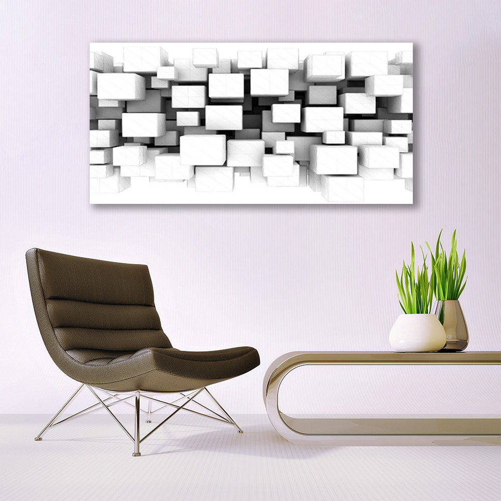 Tableau impression image sur plexiglas 140x70 cuisine abstrait moderne