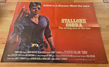 Cobra UK Quad Cinema film Poster Sylvester Stallone