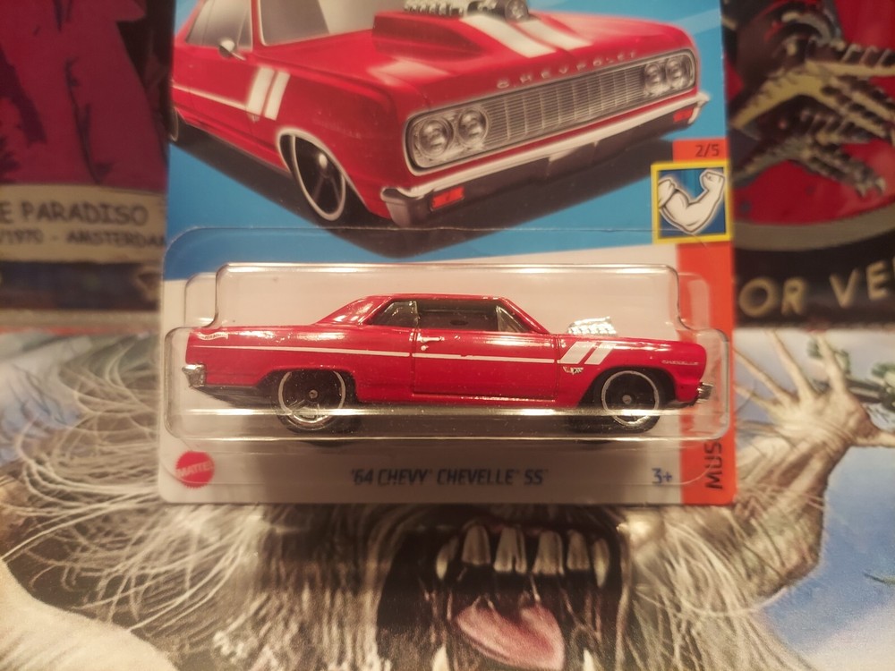 HOT WHEELS MUSCLE MANIA '64 CHEVY CHEVELLE SS