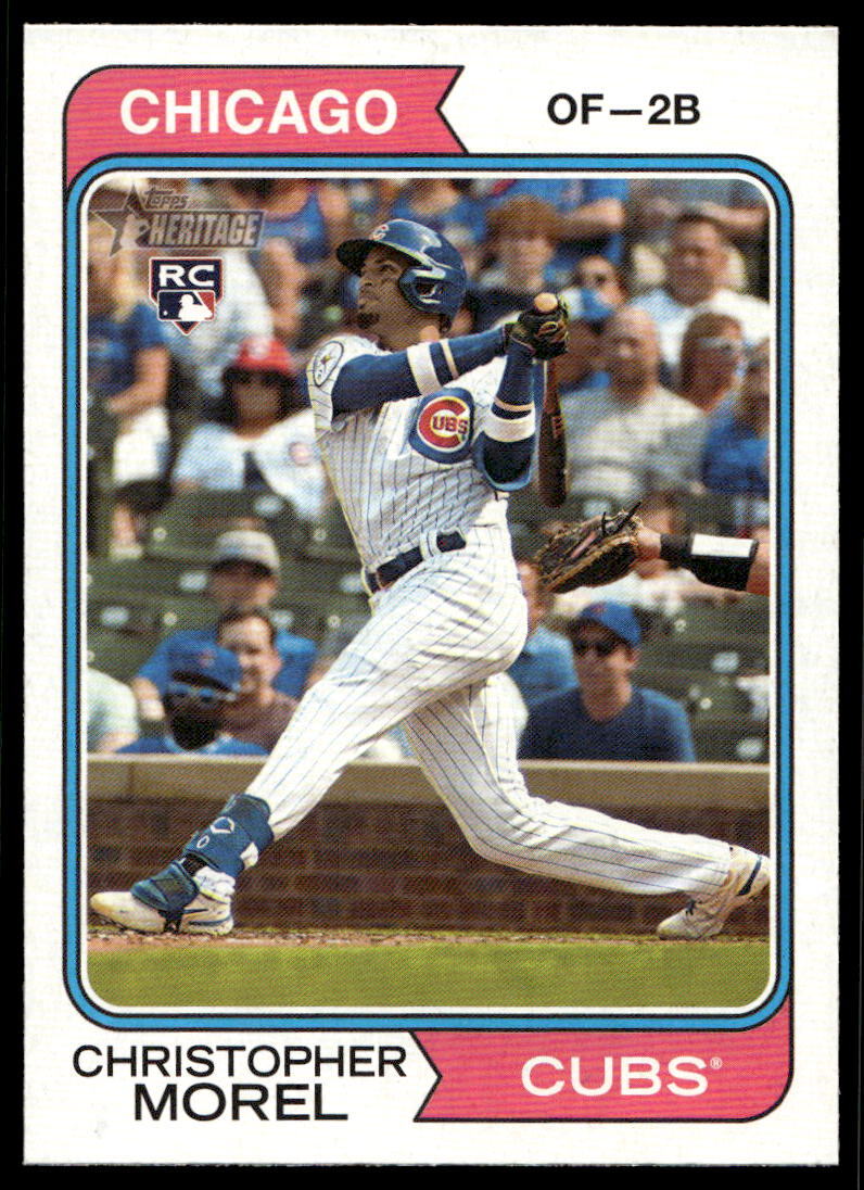 2023 Topps Heritage #110 Christopher Morel   Chicago Cubs