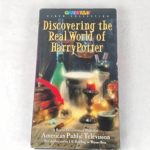 VHS Discovering the Real World of Harry Potter vhs