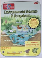 Environmental Science  Ecosystems 20 Education Magnets/2 Sided Sheets, Tin Case