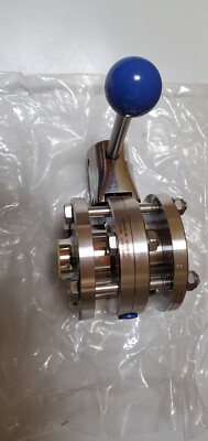 AWH Intermediate Flange Butterfly Valve manually operated DN25