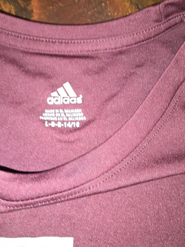Texas A&M Aggies T Shirt Men's Large NCAA adidas Youth 14/16 - Picture 3 of 3