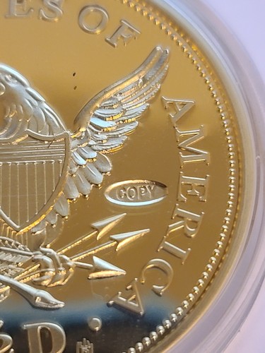 1841 Gold Coronet Quarter Eagle Replica COPY - Picture 3 of 9