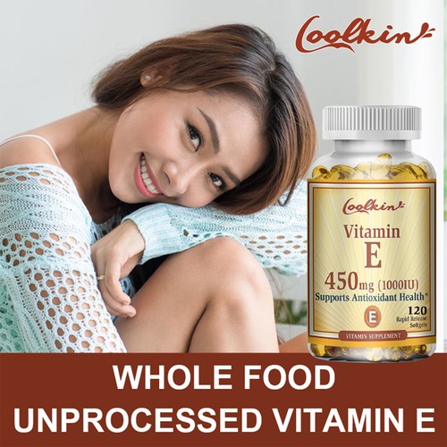 Vitamin E 1000 IU 450mg Capsules - Supports Skin Health, Anti-Aging, Antioxidant - Picture 8 of 13