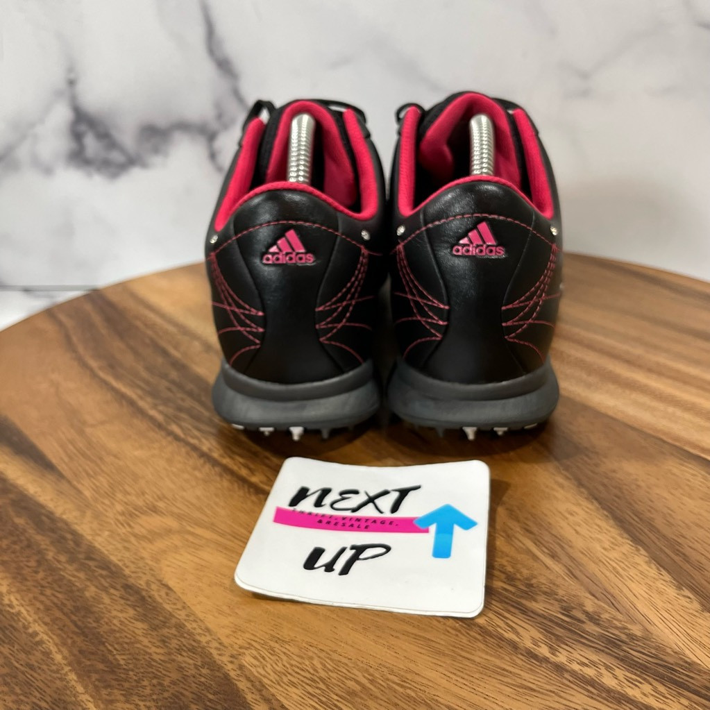 Adidas Women’s Natalie Golf Shoes Black Leather Lace … Gem