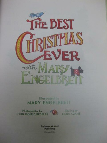 MARY ENGELBREIT 2 book lot Mother's Journal & The best Christmas ever - Picture 4 of 12
