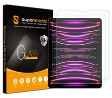 2xSupershieldz Tempered Glass Screen Protector for iPad Pro 12.9" 2018 - 2022