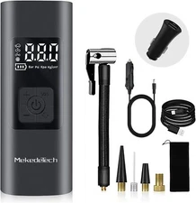 Compressor Portable,Air Pump for inflatables, Rechargeable Battery Powered