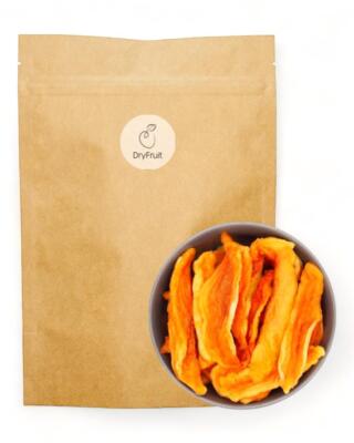 Dry-Fruit - Cantaloupe-Melone in Streifen, getrocknet - Trockenfrüchte 500g