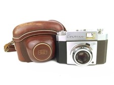 ZEISS Ikon Contina 35mm Camera with Pantar 2.8/48mm Lens & Case