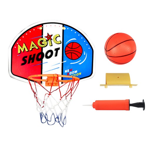 Basketballkorb zum Aufhängen aus Kunststoff, Spielzeug-Set, Mini-Basketballbrett - Bild 11 von 13