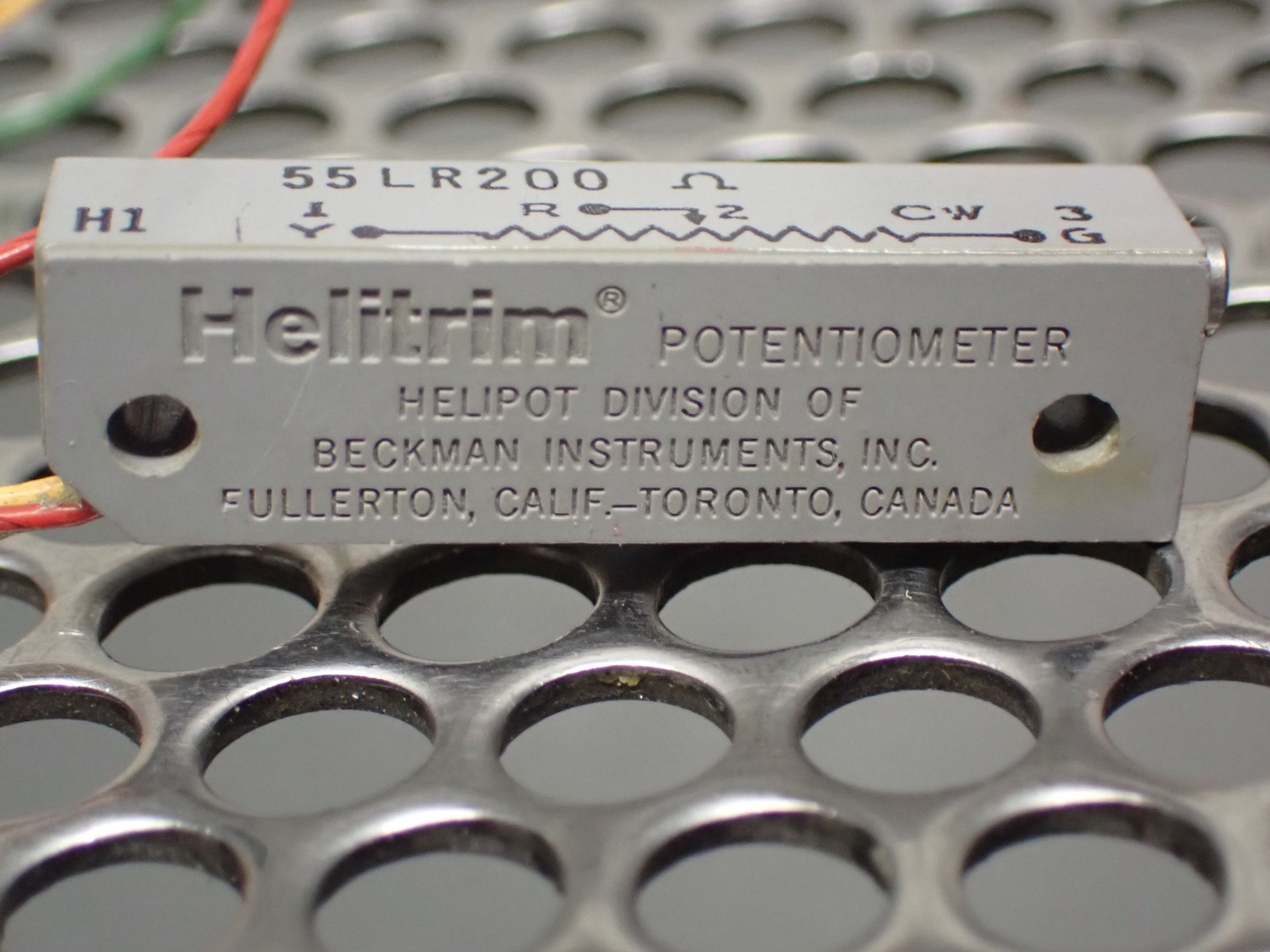 Beckman 55LR200 Helitrim Potentiometer New No Box See All Pictures