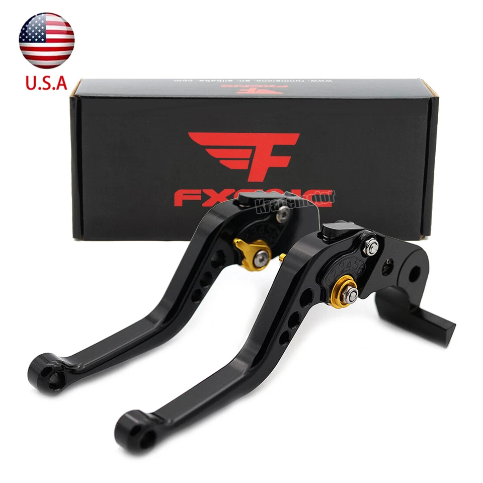 For Honda CBR1000RR/FIREBLADE 2004 2005 06-2007 CNC Clutch Brake Levers Short US Foto 2 de 4