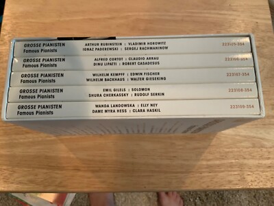 20 FAMOUS PIANIST 20 CD SET | eBay