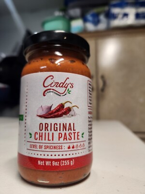 Artisinal Chili Paste Original Flavor - No added sugars, oil, or salt
