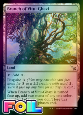 x1 Branch of Vitu-Ghazi MKM MTG 258 FOIL UNCOMMON M/NM 1x