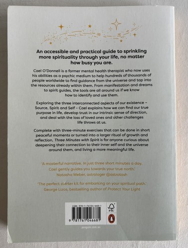 Three Minutes With Spirit By Cael O’Donnell #1 Medium On TikTok Paperback - Picture 2 of 8
