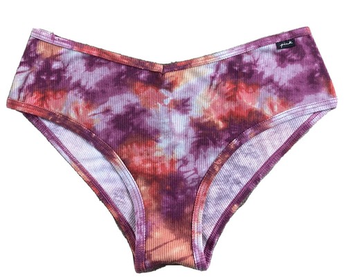 Bikini acanalado Victoria's Secret algodón rosa con etiquetas - Imagen 3 de 10