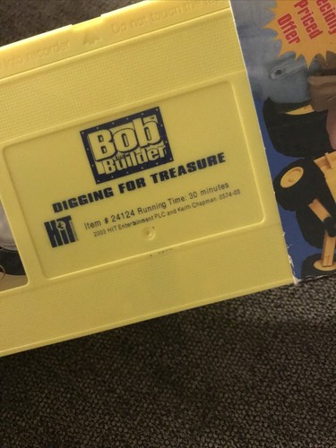 Bob the Builder Digging For Treasure VHS (2003) - Picture 7 of 8