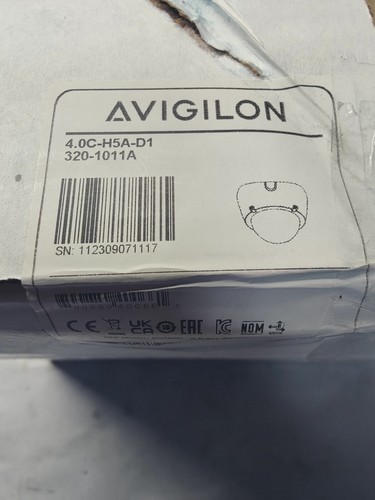 Avigilon 4.0C-H5A-D1 telecamera a cupola per interni montaggio superficiale *danneggiata, scatola mai aperta* - Foto 2 di 3