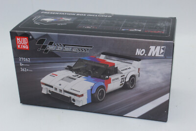 Mould King  27062  Rennwagen Rennauto M1 + Vitrine 363 pcs Klemmbausteine NEU