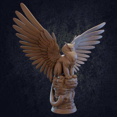 Owl Griffin - Arcane Dragon and Trapper Pack - Dragon Trapper's Lodge Wargaming 