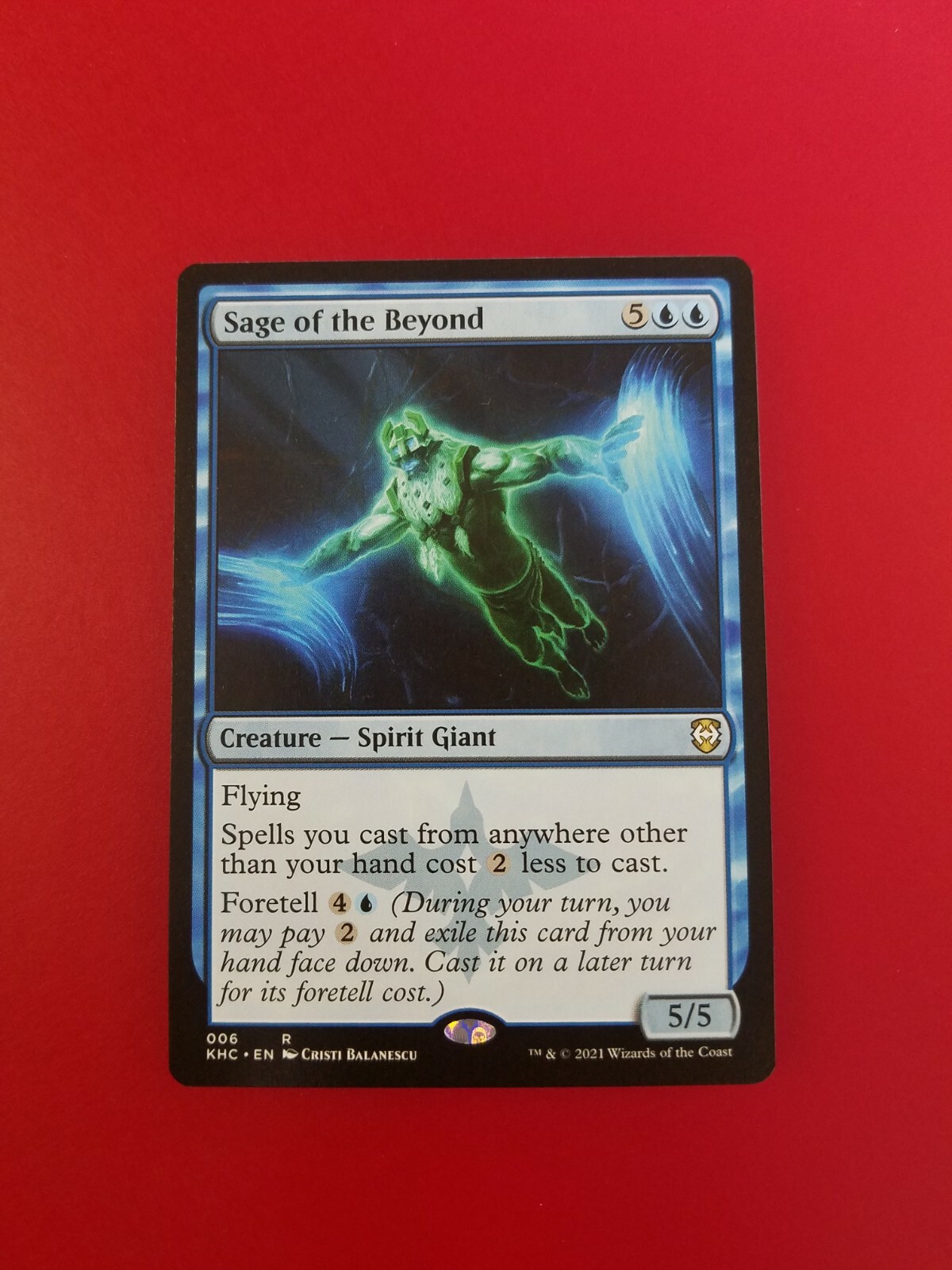 1x Sage of the Beyond | Kaldheim Commander | MTG Magic Cards | eBay