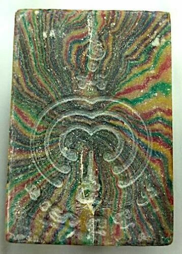 Rare!Phra Somdej Rainbow Takrut LP Pae Wat Pikulthong Old Thai Amulet Buddha - Picture 3 of 8