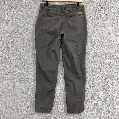Vuori Vintage Green Ripstop Pant Dura Terra Straight Leg Drawstring V461 Sz M - Picture 8 of 11
