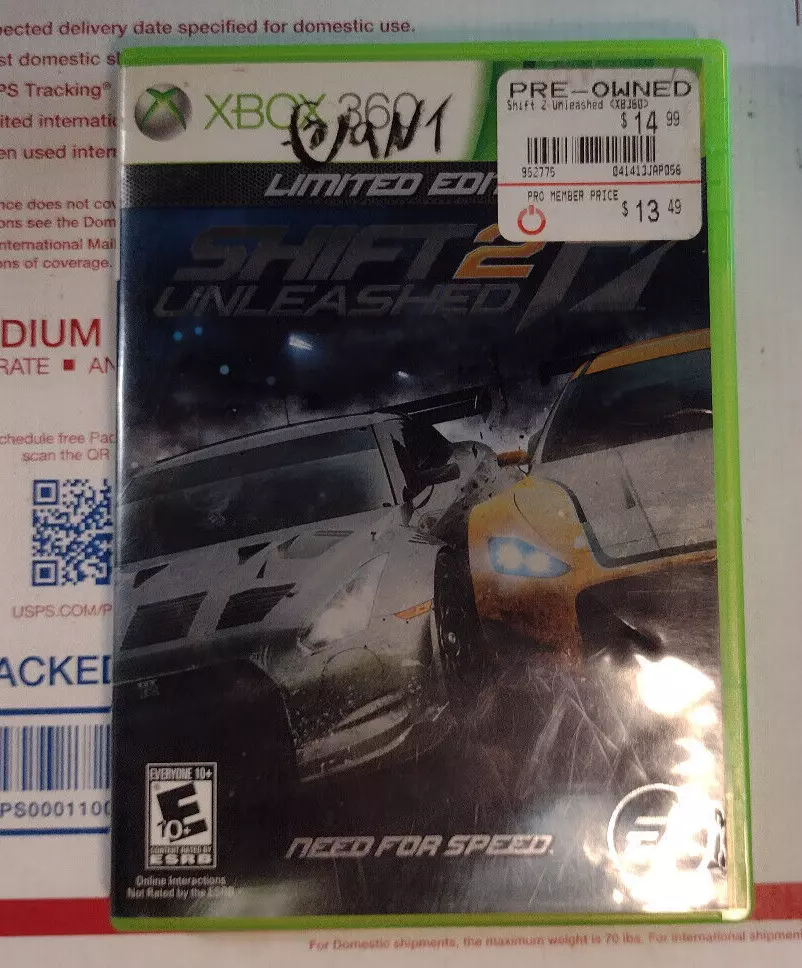 Need for Speed Shift 2 - Unleashed Limited Edition - Ps3 - Jogos