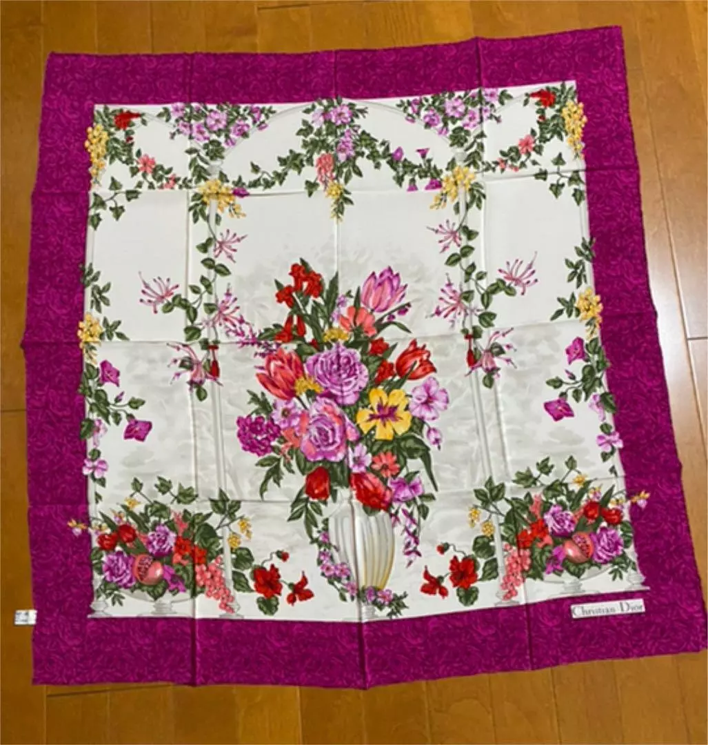 Christian Dior grande écharpe 85cm 33