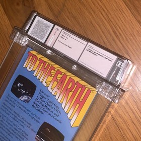 Nuevo juego NES To The Earth 1990 sellado de f&aacute;brica costura en H WATA 9.4 graduado