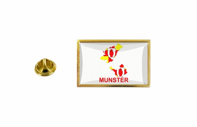 Anstecknadel Metall Mit Flagge - Palästina & Irland Motiv