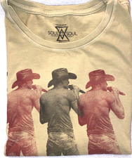 Tim Mcgraw Faith Hill 2017 Soul 2 Soul World Tour Lucky Brand Concert Shirt S