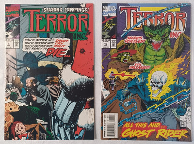 MARVEL COMICS TERROR INC. VOL. 1 ISSUE #8 & #13 1993