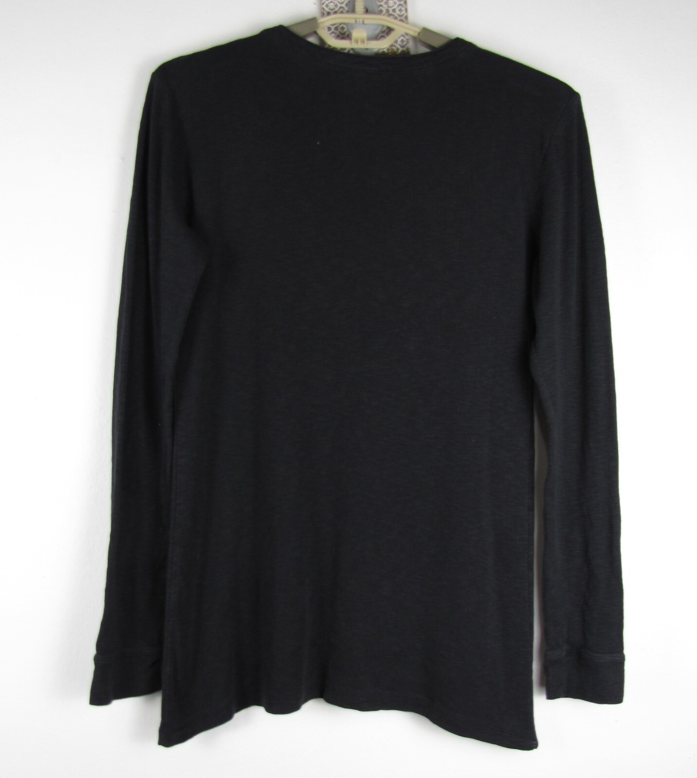 Peruvian Connection Size Medium Black Cotton Long… - image 2