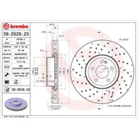 Brembo 2X Bremsscheibe Vorne Ø342 Mm FüR Mercedes E-Klasse T-Model
