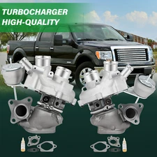 For 2011-2012 Ford F Series F-150 F150 3.5L EcoBoost Twin Tubos Left & Right