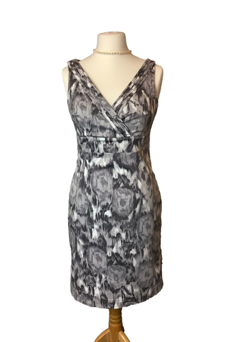 H&M Grey Mix Sleeveless Fitted Dress 10