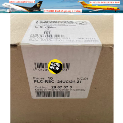 10pcs 2967073 PLC-RSC -24UC/21-21- Phoenix Relay Module